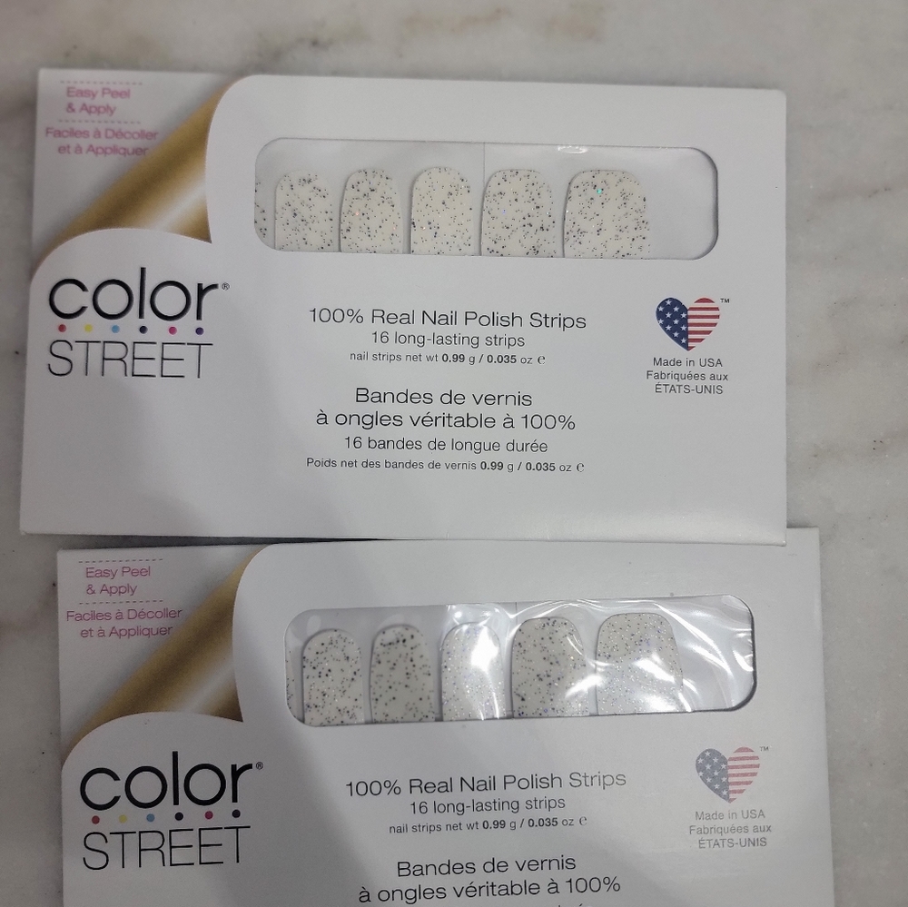 7 Sets of Retired Color Street Glitter Overlays - Picture 9 of 9